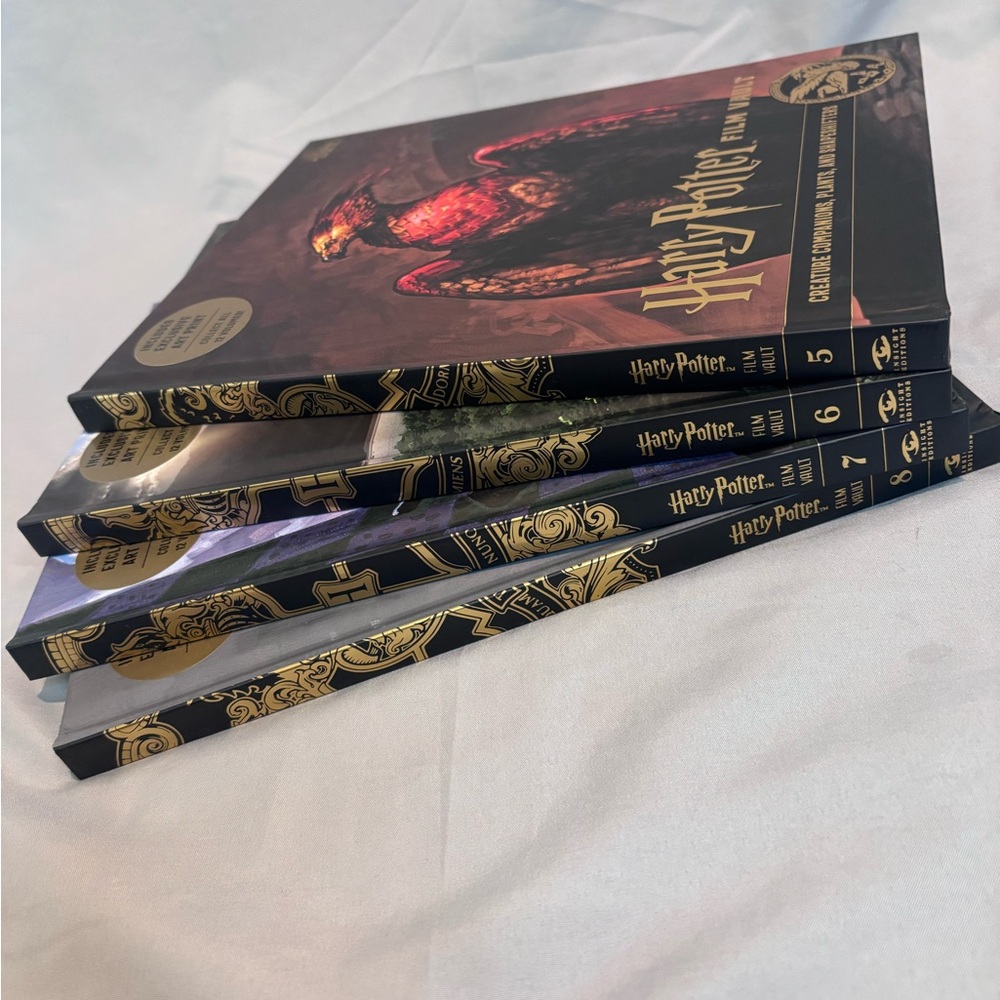 Harry Potter Film Vault Books 5 6 7 8 Phoenix Quidditch Triwizard Castle Plants+ - Picture 10 of 10